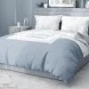 Elegancka pościel dla dorosłych Sweet Home 3181, 160x200 błękitno szara