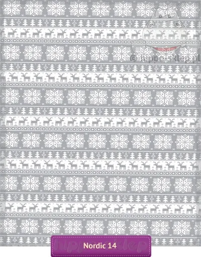 Koc pluszowy świąteczny NL-172014 Carbotex