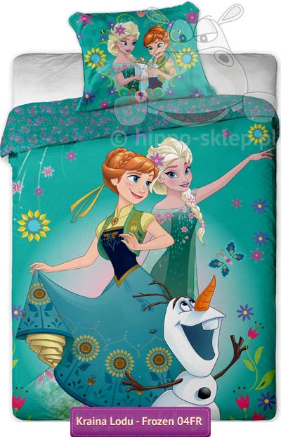 Pościel dziecięce Kraina Lodu Frozen Fever Disney Jerry Fabrics 8592753010846