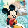 ręcznik dziecięcy Myszka Mickey surfing, Faro, 5907750529834