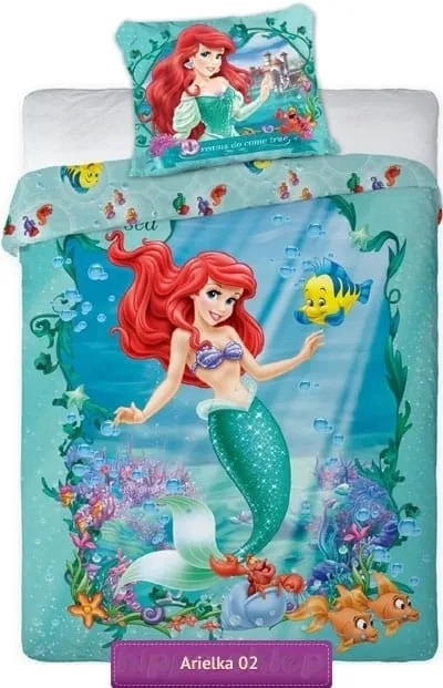 Pościel Ariel mała syrenka Princess 10