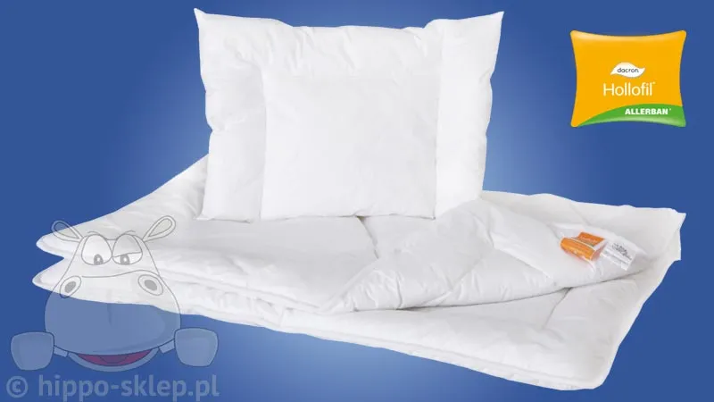 Komplet Hollofil Allerban całoroczny poduszka + kołdra Poldaun 5903753003432