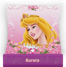 Poszewka Śpiąca Królewna - Disney 40x40 różowa