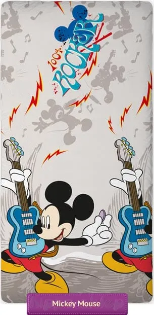 Prześcieradło Mickey Mouse 01 Disney z gumką 5907750525881 Faro