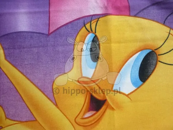 Nadruk na pościeli z Kanarkiem Tweety