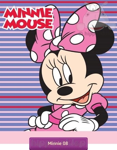 Mały koc pluszowy Myszka Minnie 01 Disney Faro 5907750531134