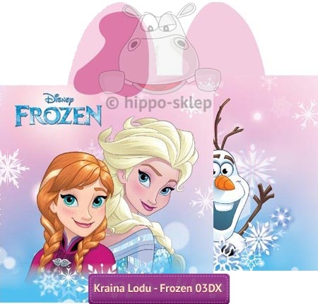 Ponczo dziecięce Frozen 03 PT Disney Detexpol 5901685609487