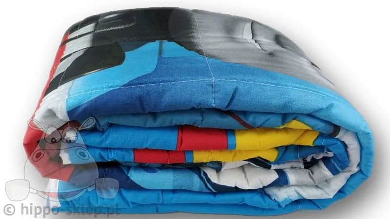 Narzuty dziecięce z lokomotywą Tomkiem - pakowanie