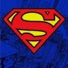 Duży ręcznik Superman SUP-8001 DC Comics Carbotex 5902385210188