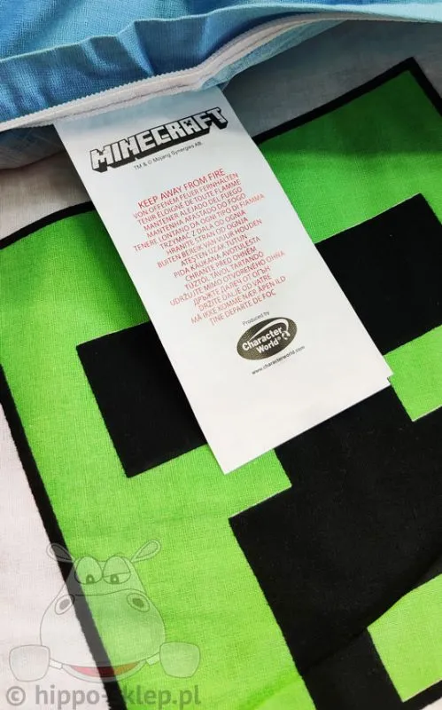 Oryginalna pościel Minecraft Mojang