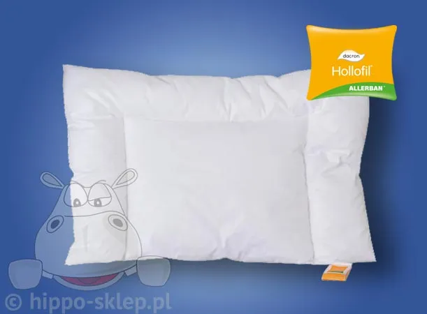 Płaska poduszka Hollofil Allerban z przeszyciem Poldaun 5903753003456
