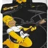 Pościel Homer Simpson gitarzysta 140x200, czarna
