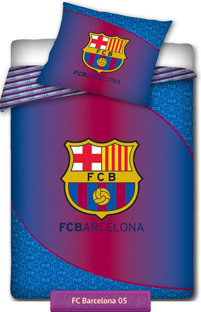 Pościel piłkarska FC Barcelona FCB 1002 Carbotex