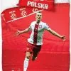 Pościel piłkarska z Arkadiuszem Milikiem 160x200 lub 140x200