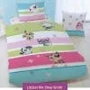 Pościel Littlest Pet Shop Smith 140x200 i 160x200, w kolorowe paski