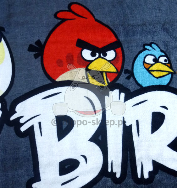 Ręcznik Angry Birds szary Rovio Halantex