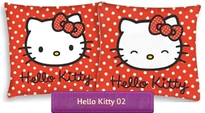 Poszewka dwustronna Hello Kitty 02, Detexpol