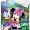 Narzuta Myszka Minnie i Kaczka Daisy 140x195, zielona