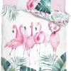 Pościel z flamingami 140x200 lub 135x200