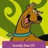 Mini ręcznik dla dzieci Scooby Doo 05, zielony