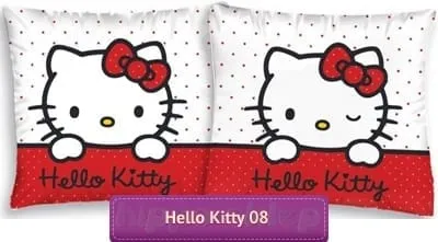 Dwustronna poszewka lub poduszka Hello Kitty, Detexpol