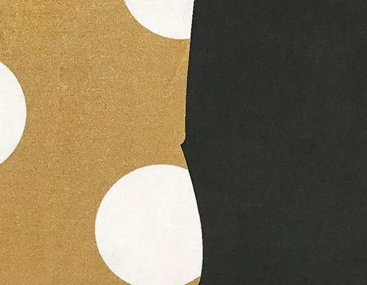 Pościel z Myszką Minnie czarno-biało-złota