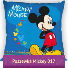 Mała poszewka Mickey Mouse 017 Disney 5907750555253 Faro