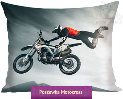 Poszewka Freestyle MotoCross enduro 70x80, 50x80, szara