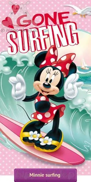 Ręcznik dla dzieci Minnie Mouse 03 Disney Faro 5907750529841