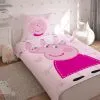 Różowa pościel Peppa Pig dla dziewczynki 140x200, 150x200, 160x200