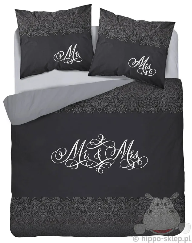 Małżeńska pościel dla par Mr & Mrs 200x200