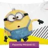 Duża poszewka dziecięca z Minionkiem 70x80, żółot-szara