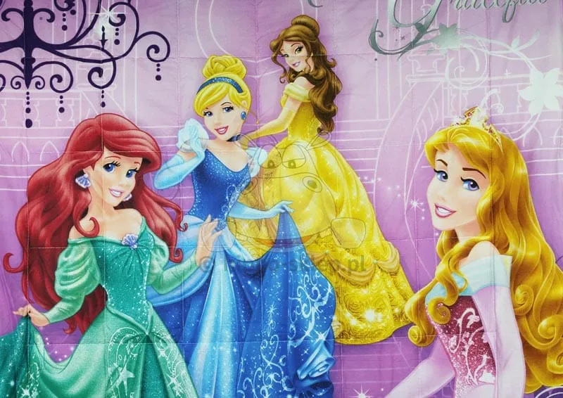 Narzuta dla dzieci z Księżniczkami