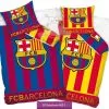 Dwustronna pościel FC Barcelona w pasy 140x200 lub 150x200
