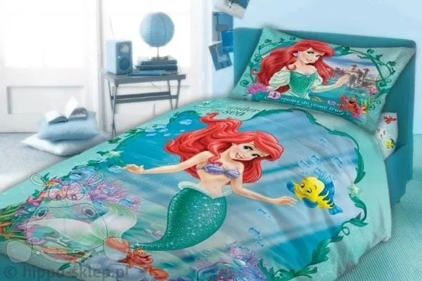 Pościel dla dzieci Ariel mała syrenka Princess 10 Faro 5907750521203