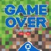 Plażowy ręcznik Game Over 70x140, zielono-brązowy