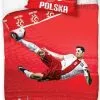 Pościel z Lewandowskim RL9, 140x200 i 160x200, czerwona