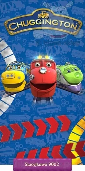 Ręcznik dla dzieci Stacyjkowo CH-9002 Carbotex 5902385210546