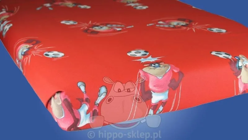 Prześcieradło dziecięce Looney Tunes - TAZ,140x200