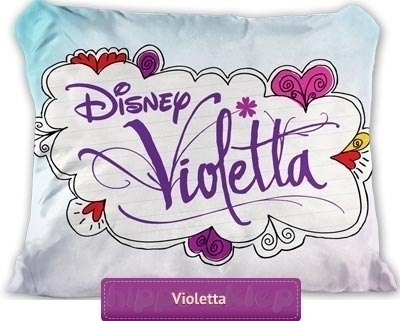 Duża poszewka Violetta Disney 70x80 lub 50x80