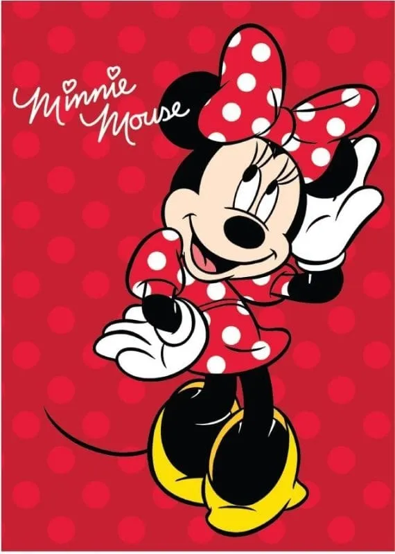 Ciepły kocyk dziecięcy Disney baby Minnie Mouse baby STC 06B Detexpol