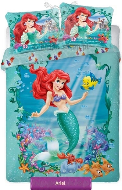 Pościel Ariel mała syrenka Disney Princess 10 Faro