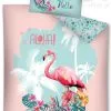 Pościel młodzieżowa flamingo 2871 140x200
