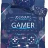 Pościel gamer z game padem 140x200, 150x200, 160x200, granatowa