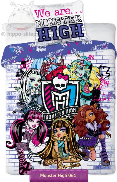 Pościel Monster High Mattel 140x200