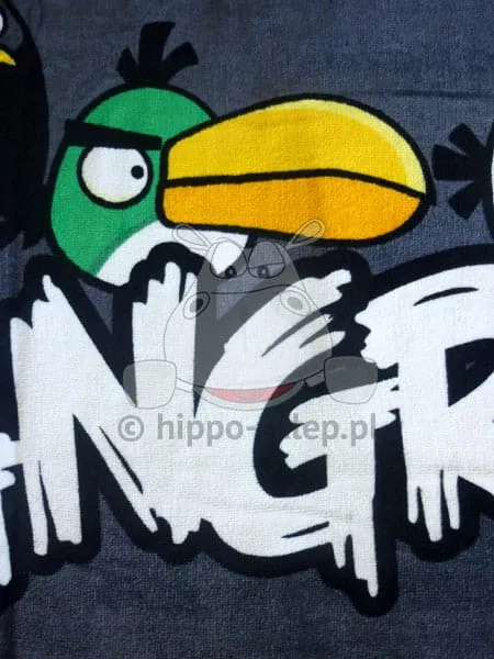 Ręcznik Angry Birds antracyt Rovio Halantex