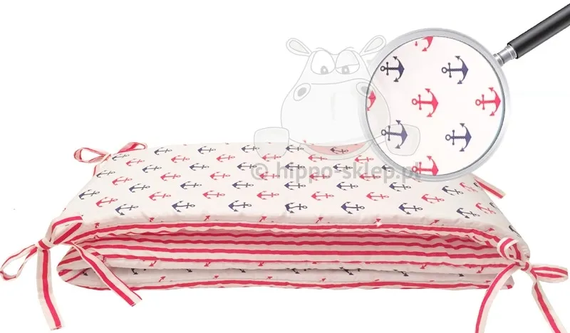 Ochraniacz małej pościeli marynarskiej Be baby Poldaun