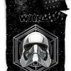 Pościel Star Wars czarna z hełmem 140x200, 150x200 lub 160x200