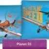 Poszewka na jasia Samoloty Planes PL 01P niebieska Disney