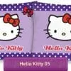 Dwustronna powłoczka dziecięca Hello Kitty, fioletowa